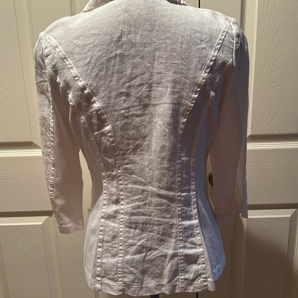 XCVI White light weight jacket - Picture 4 of 7